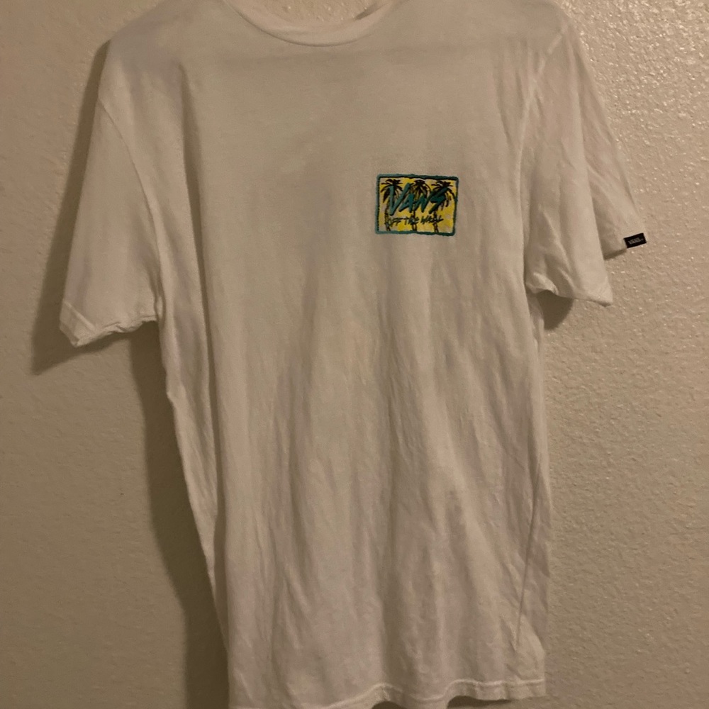 White Vans Shirt.
